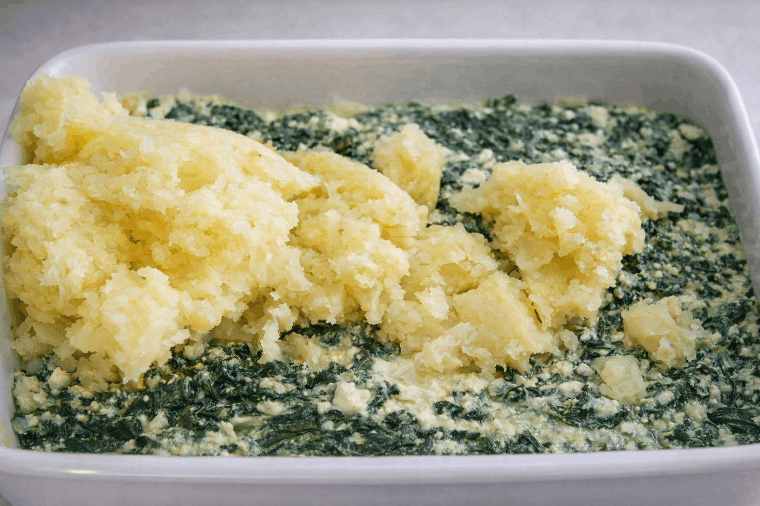 🥔🍃 Картофена запеканка със спанак и сирене-Стъпка-3948